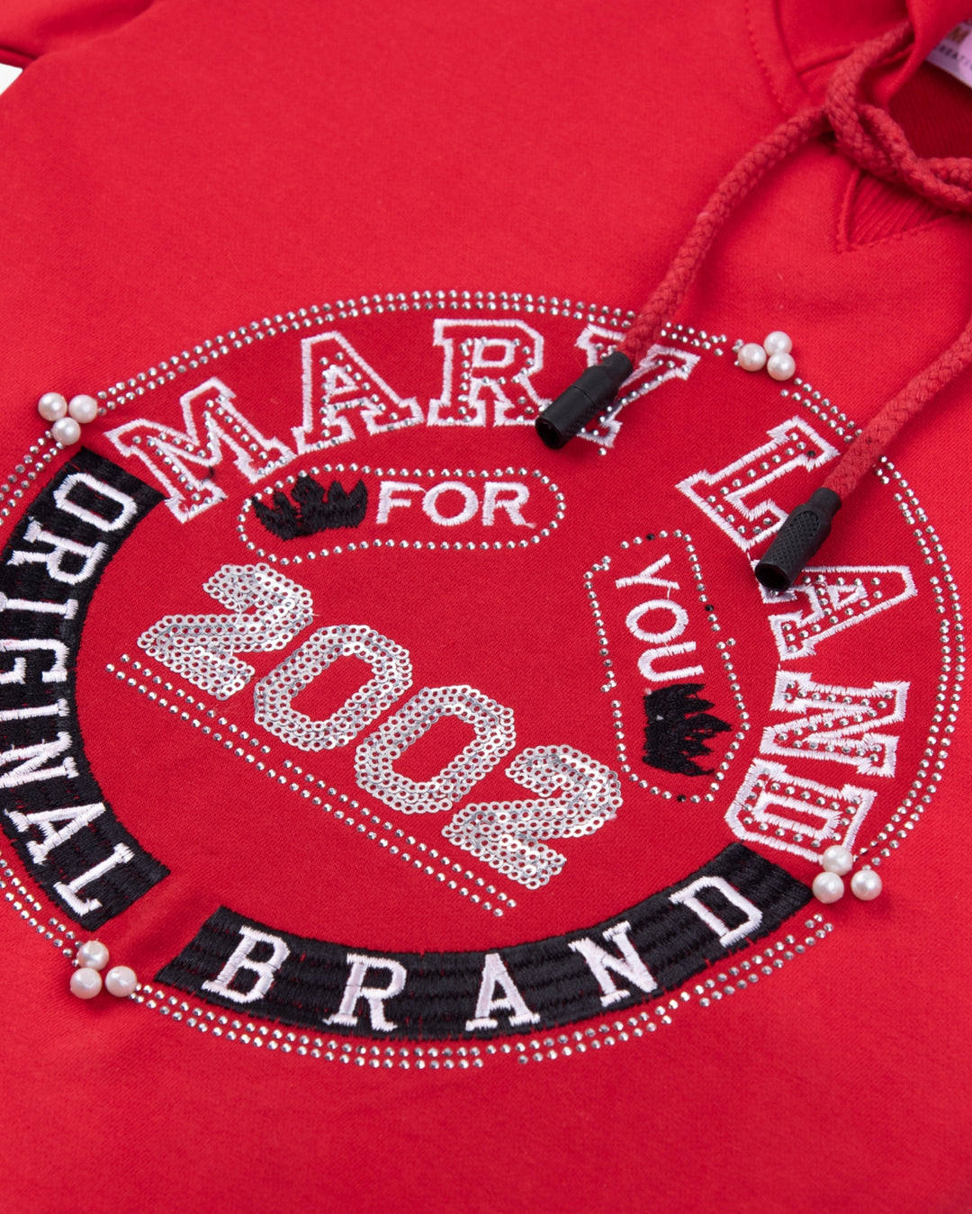 Girl 2002 Red Hooded Sweatshirt