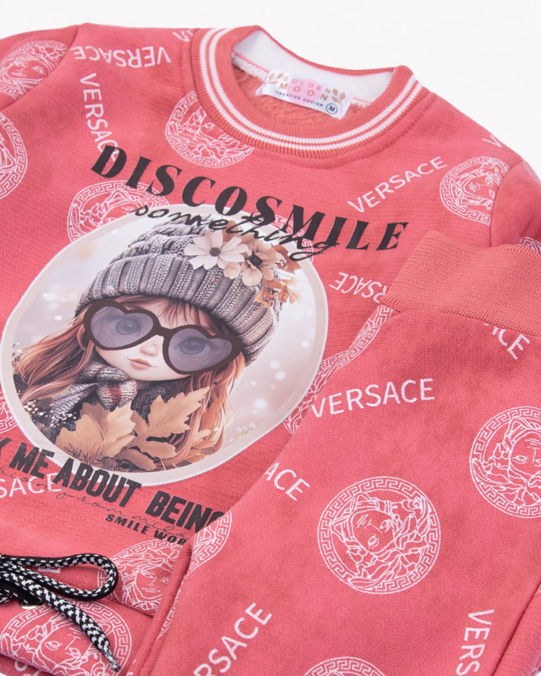 Girl Pink Disco Smile Nightwear