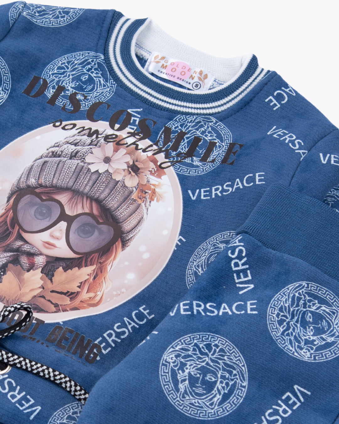 Girl Blue Disco Smile Nightwear