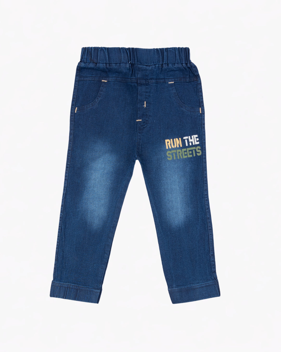 Boy Light Brown Casual Jacket and Jeans