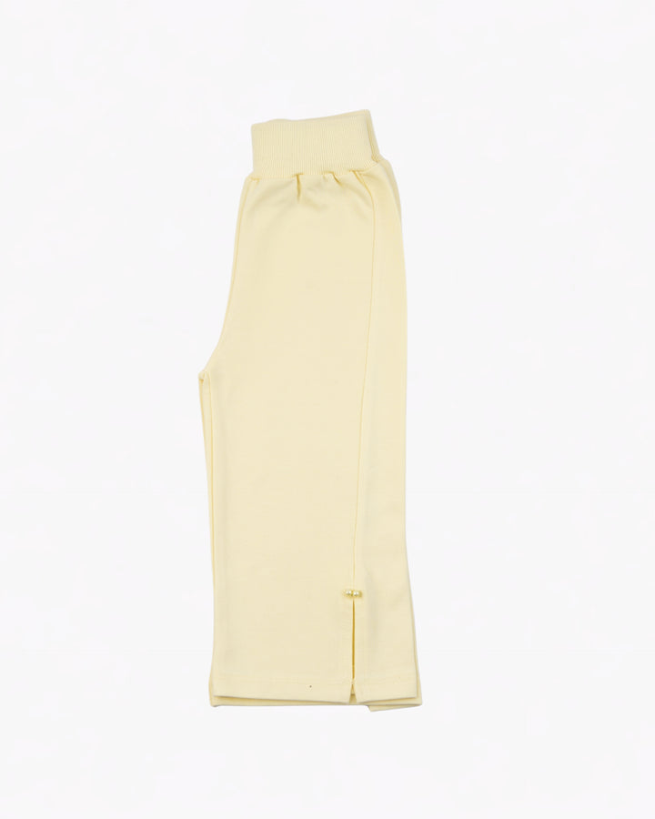 Girl Yellow GOOD Graphic Crewneck and Pant Set