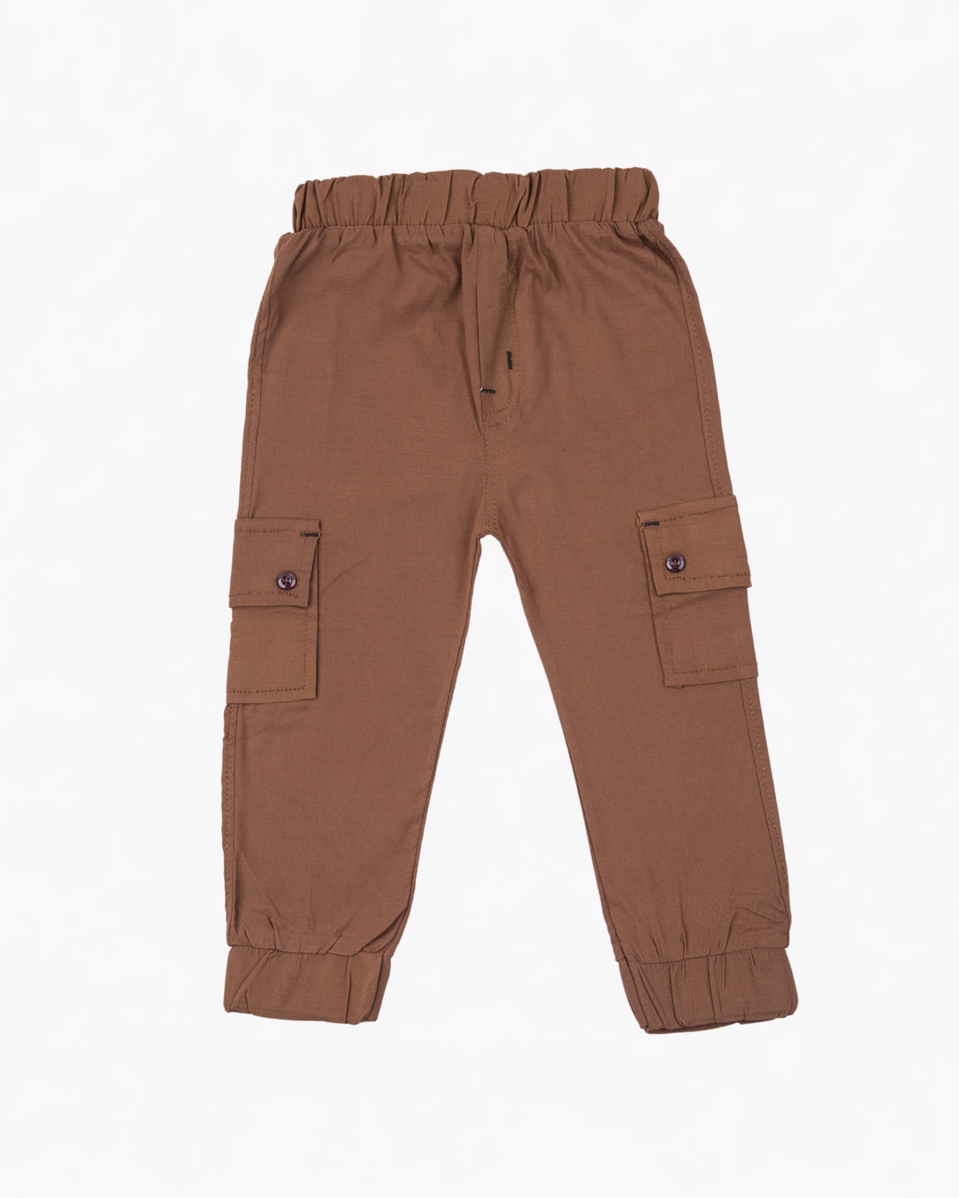 Boy Brown Pullover Jacket Set