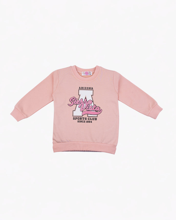 Girl Arizona Pink Crewneck Sweatshirt
