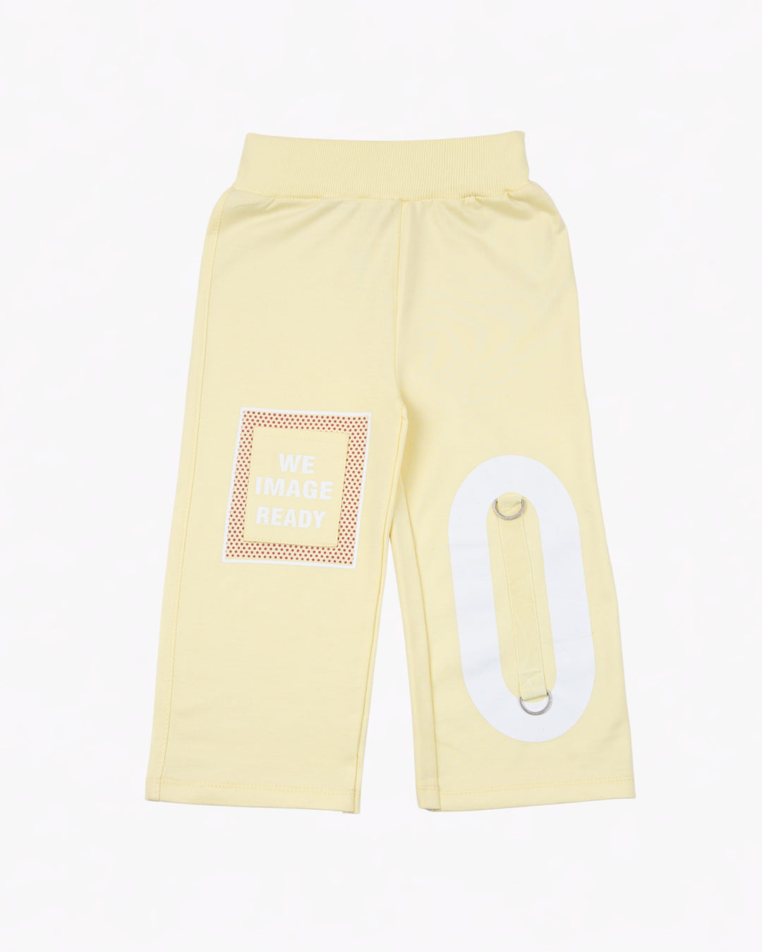 Girl Two-Tone Yellow Top and Pant Set