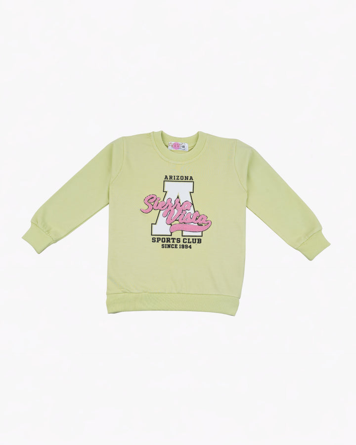Girl Arizona Green Crewneck Sweatshirt