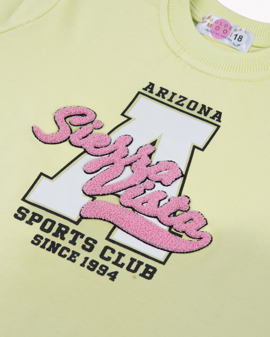 Girl Arizona Green Crewneck Sweatshirt