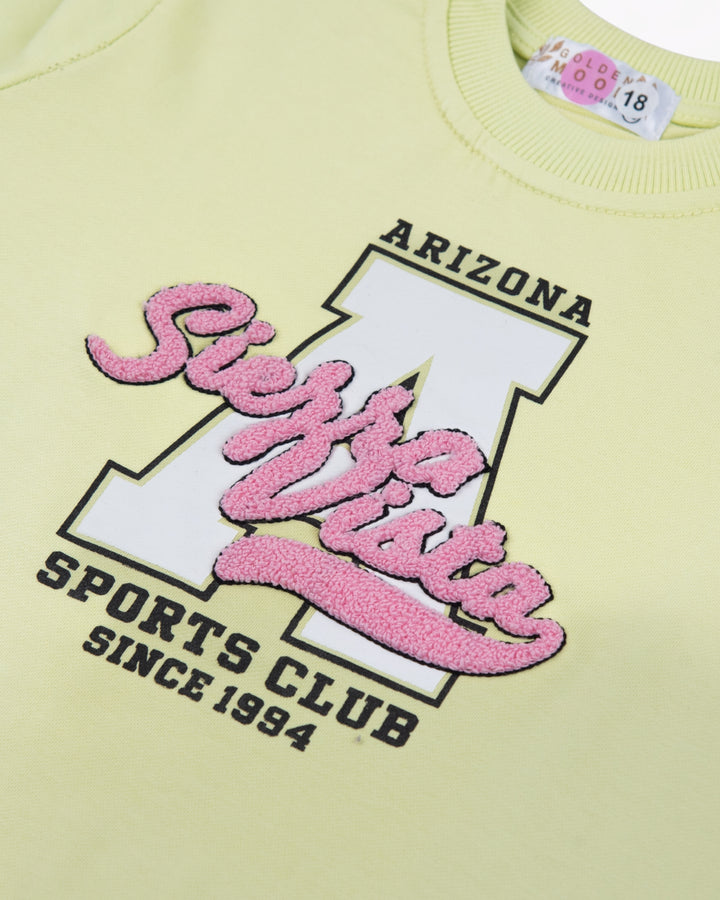 Girl Arizona Green Crewneck Sweatshirt