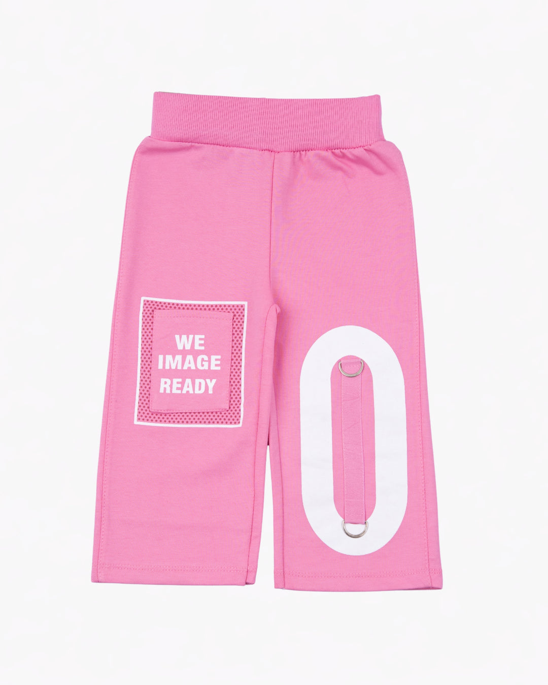 Girl Two-Tone Pink Top and Pant Set