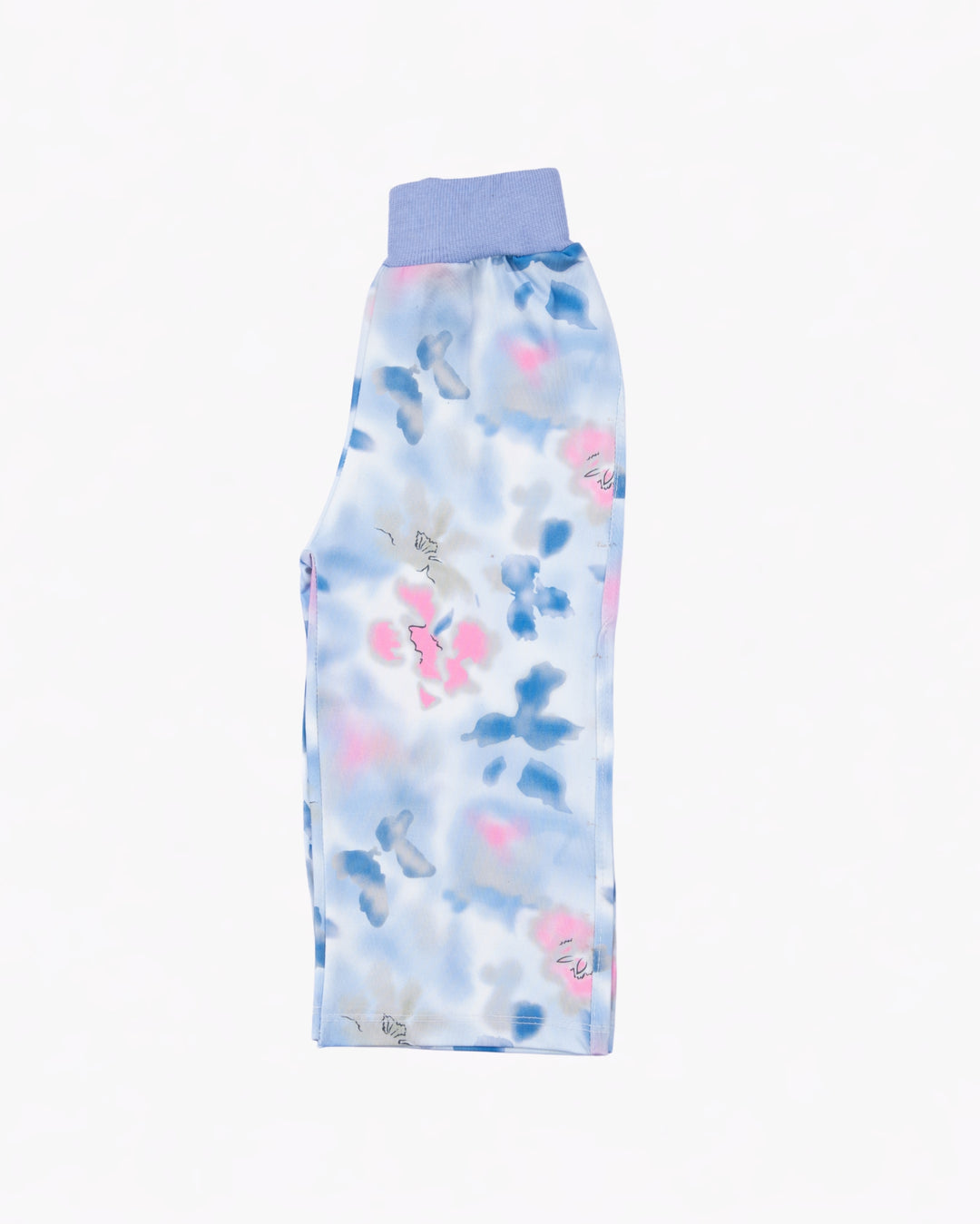 Girl Blue Stitch Crewneck and Tie-Dye Pant Set