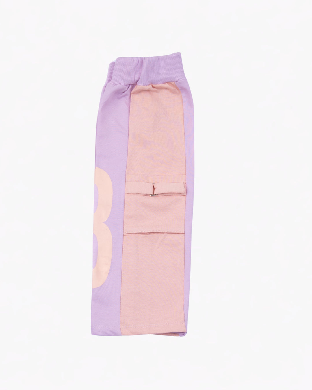 Girl Pink Utility Crewneck and Cargo Pant Set