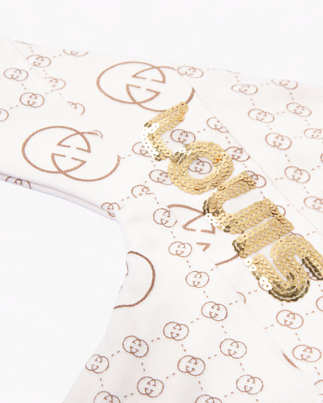 Girl Cream Graphic Hoodie and Pant Set