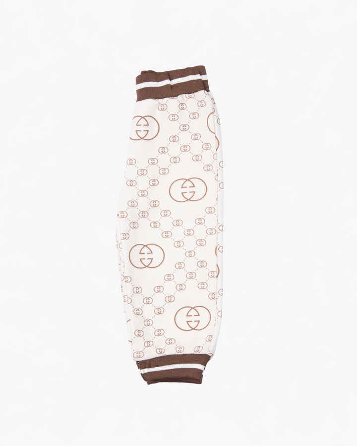 Girl Cream Graphic Hoodie and Pant Set