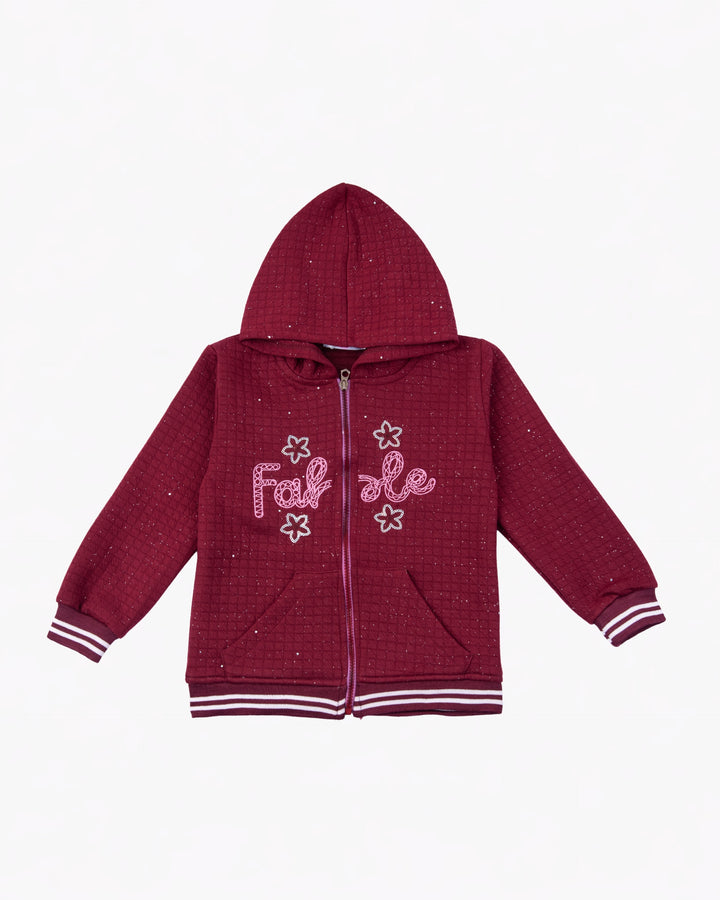 Girl Maroon Love Hoodie